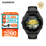 佳明（GARMIN）Forerunner265S户外运动智能手表心率血氧铁三滑雪多频多星极夜黑