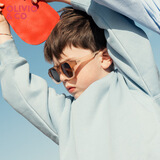 OLIVIO&CO儿童墨镜太阳镜男女童防紫外线宝宝墨镜UV偏光太阳镜OO镜 沙滩拼色【3-7岁】D形 全色