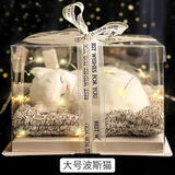 依乐福18岁成人礼女十八生日礼物女孩送女儿子朋友闺蜜男礼盒创意少女心 大号波斯猫 礼盒装+会叫哟