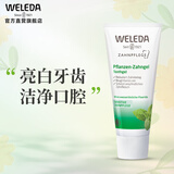 维蕾德（WELEDA）植物牙膏防蛀固齿改善口腔异味75ml孕妇护肤品哺乳期孕期适用