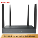 水星顺丰发货】水星企业级无线路由器千兆双频wifi家商用MER1200G 高速5G穿墙王别墅公司光纤5口千兆 MER1200G【千兆有线端口】