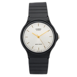 卡西欧（CASIO）手表学生小黑表简约指针石英电子表 手表男女考试手表时尚运动表 MQ-24-7E2 33mm小表盘