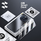 闪魔适用iphone15promax钢化膜苹果15pro手机膜15系列plus高清防爆强抗指纹简易操作秒贴宝两套装 【此项勿拍】清洁包