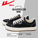 回力帆布鞋男女鞋秋冬透气学生情侣运动板鞋个性街头复古百搭休闲鞋子 黑色|849 42