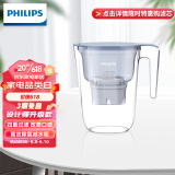飞利浦（PHILIPS）净水壶家用厨房过滤水壶滤水杯自来水净水器AWP2811BLT