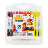 阳光天使 12色16色24色水溶彩棒 炫彩棒 火箭笔 固体水粉 旋转蜡笔 25色炫彩棒