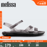 Melissa（梅丽莎）女士罗马复古时尚舒适运动镂空凉鞋33571 黑色 5（35-36码）