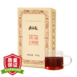 盛安长泾阳茯茶传承1368黑茶金花茯砖茶叶陕西西安特产  糯香味200g