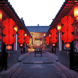 TaTanice 塑纸灯笼 新年元旦装饰商场超市开业装饰门庭客厅蜂窝灯笼 25#