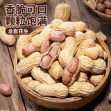 比比赞（BIBIZAN）龙岩花生带壳水煮五香蒜香花生米熟多味零食品炒货休闲下酒菜小吃 五香味【大颗粒饱满酥脆】 500g*2