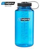 乐基因（Nalgene）美国进口大容量水壶户外运动健身tritan塑料水杯子耐高温1000ml