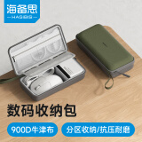 海备思（Hagibis）数码收纳包数据线充电宝充电器耳机硬壳保护套移动电源硬盘防震包收纳盒u盘u盾SD卡鼠标旅行配件包