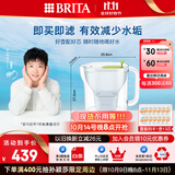 碧然德 【孙颖莎推荐】家用净水壶 滤水壶滤芯 MAXTRA+LE 去水垢专家版滤芯 设计师水壶绿色+专家版滤芯12枚