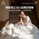 obb royalbed 德国进口鹅绒被冬被95白鹅绒羽绒被子春秋被加厚酒店被芯空调被 博登春秋被|850蓬松度 220*240cm（适合1.8米/2米床）