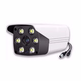 超清3000线模拟监控摄像头日夜全彩带灯监控器老式模拟摄像机室外 3000线单个监控摄像头 2.8mm 广角