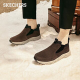 斯凯奇（Skechers）休闲鞋男鞋潮流高帮男靴商务工作鞋舒适软底宽楦运动鞋