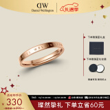 丹尼尔惠灵顿（DanielWellington）dw戒指女时尚首饰玫瑰金情侣戒指圣诞礼物送女友DW00400015