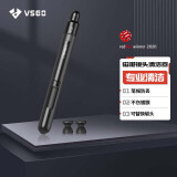 VSGO微高V-P03镜头笔Power-switch镜头清洁器磁力翻转头可替换碳粉头磁性防尘毛刷相机清洁梵星黑