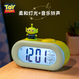 迪士尼（Disney）多功能闹钟大音量儿童桌面闹钟学生专用起床神器卧室床头闹钟声控夜灯 三眼仔