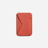 moft 磁吸手机支架卡包适配苹果17/16/15/14轻松手持便携带指环可折叠站立支撑架轻薄设计桌面支架 日落红 GEN4代