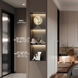 欧裔现代轻奢天鹅摆件家居客厅玄关酒柜电视柜饰品高档装饰送礼树脂 三件套