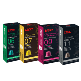 悠诗诗（UCC）咖啡品鉴师系列胶囊咖啡40粒6号+07号+09号+11号