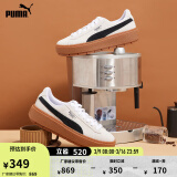 彪马（PUMA）【厚底鞋】复古增高松糕鞋女官方休闲鞋PLATFORM365830 白-黑色-15 37