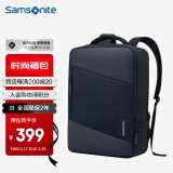 新秀丽（Samsonite）商务通勤双肩包电脑包15.6英寸男士背包大容量书包出差旅行包学生