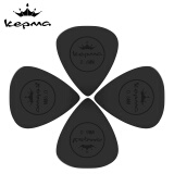 kepma卡普马B1卡马卡农吉他拨片柔韧防滑0.6毫米原装拨片 4片装黑色