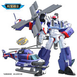 托宝战士（T0B0T）威克S超能版金刚飞机变形汽车机器人玩具儿童生日新年礼物男孩