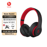 beats Studio3 Wireless 录音师3 无线头戴式 蓝牙无线降噪耳机 无线耳机 桀骜黑红【十周年纪念版】