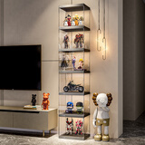 蔻丝（ColesHome）手办展示柜模型玩具收纳柜产品陈列柜透明家用盲盒展示架