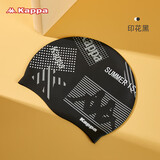 卡帕（Kappa）泳帽男硅胶防水专业游泳不勒头温泉帽子