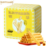 锦华礼盒装休闲零食大礼包糕点小吃饼干办公室下午茶儿童伴手礼 原味黄油蛋卷酥500g