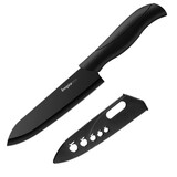 拜格 陶瓷水果刀多功能削皮刀厨房切瓜果蔬菜小厨刀宝宝辅食刀具 陶瓷黑刃6英寸多用刀