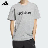 阿迪达斯 （adidas）短袖棉质圆领夏季打底衫男休闲百搭上衣男装 XL码