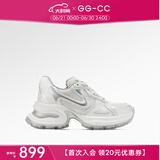 GG-CC【明星同款】月落星河银色厚底老爹鞋女2023秋季新款G23X4317 银渐白 36