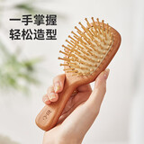 初心迷你榉木按摩梳子气垫梳便携旅游按摩头皮学生梳子女生日礼物实用