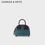 CHARLES&KEITH女士幻宙单肩斜挎贝壳包生日礼物七夕礼物CK2-30151151 Green绿色 S