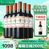 MONTES【蒙特斯官旗】智利原瓶进口红酒 蒙特斯montes欧法整箱装750ml 马尔贝克红葡萄酒