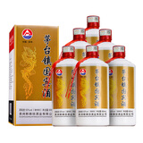 黔赖坊遵义酱香型白酒53度封坛老酒茅台镇国宾酒礼盒装粮食酒整箱6瓶 53度 500mL 6瓶 不带礼袋 整箱6瓶装