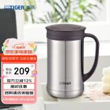 虎牌（TIGER）保温杯茶滤网杯男女办公杯CWM-A050-XC不锈钢色500ml