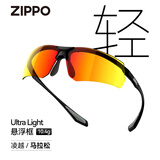 ZIPPO美国运动太阳墨镜跑步专业雪地轻便防紫外线护目眼镜24305C1-21