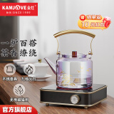 金灶（KAMJOVE） 电陶炉围炉煮茶专用泡茶炉小型茶具煮茶器电热煮茶炉家用CH-98 香槟金（不包含水壶）