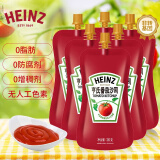 亨氏（HEINZ）番茄沙司袋320g意大利面薯条披萨寿司炸鸡酱料家用 320g*6袋