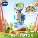 伟易达（Vtech）显微镜儿童玩具视听探索科学实验小学生5-8-10岁男孩女孩生日礼物