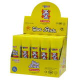 JONG IE NARAJONGIENARA韩国进口南韩办公固体胶棒高粘度胶棒粘胶学生手工用固体胶水 25g黄色20支装