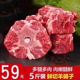 5斤羊蝎子新鲜冷冻羊脊骨火锅食材生鲜羊蝎骨内蒙古多肉羊蝎子 5斤