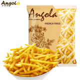 安格瑞（Angola）冷冻1/4细薯条400g 美式儿童薯制品 油炸小食
