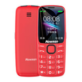 纽曼 T10全网通4G老年手机超长待机老人机大屏幕大字大声音移动联通电信版女小学生按键手机 红色 2.4英寸-全网通 4G+双卡顶配